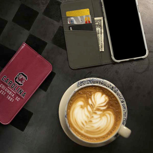 University of South Carolina Columbia SC, EST. 1801 iPhone 15 Pro Folio Case